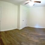 Curvy Floor with Newly Painted Walls and Gates