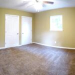 Two Closet in the Bedroom with New Paint and Floor