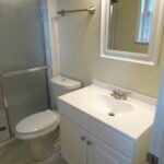 Second Bath Upgrade with Faucet, Toilet Seat, and Mirror