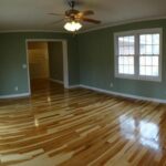 New Painted Walls, Power Sockets, and Hickory Wood Flooring