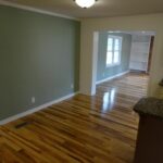 New Real Hickory Wood Flooring and New Painted Walls