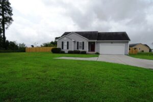 Large Fenced Yard and Home with Granite Counters at Gregory Fork Rd