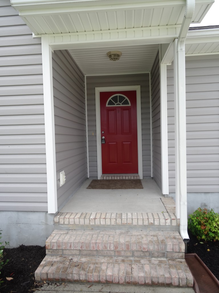 Steps Toward Red Gate Entrance for the Main House