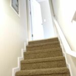 Stairs with Laminate Work Towards Upstairs