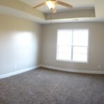 Fan with Lights and Reflections on Side Walls in the Room