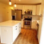 New Counters, Island and New Appliances for Kitchen Redesign