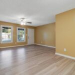 Painted Walls, Two Windows, and One Door in the House